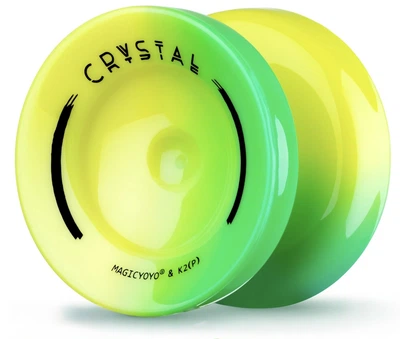 Йо-йо K2 CRYSTAL Solid Fade Edition Жовто-Зелений