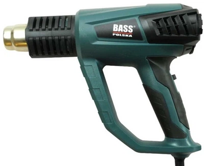 Будівельний фен Bass Polska для пластику з насадками 2000 Вт (5902067603499)