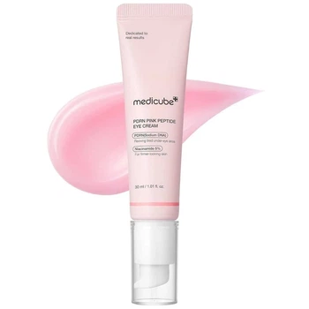 Пептидный крем от отеков и морщин вокруг глаз Medicube PDRN Pink Peptide Eye Cream