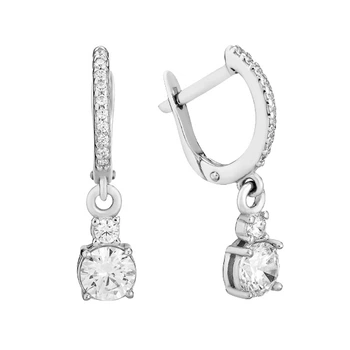 Серьги серебряные с фианитами Silver Style (22691.50 sku:2300103969043)
