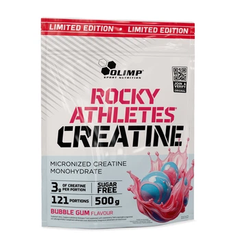 Креатин моногідрат Olimp Rocky Athletes Creatine 500 г, Bubble gum