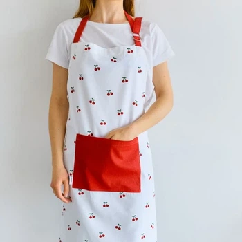 Fartuch kuchenny Homla Cherrine 60 × 80 cm (5904183889863)