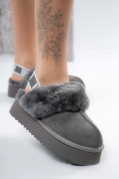 Уггі жіночі Where Uwear Натуральна замша сірі 346868_37 (24.5 см)
