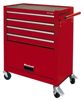 Шафа-візок для інструменту Einhell TC-TW 100, висувні ящики 5шт, 72х66х38см, метал (00129152)