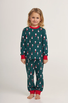 Дитяча зелена піжама для дівчаток 110 HAPPY SEASON 0682/01/02110GGreen ELLEN