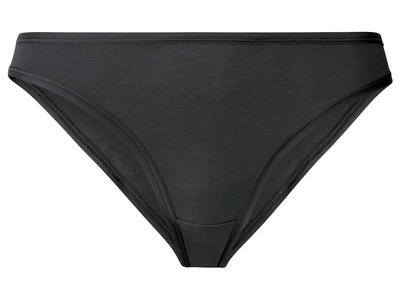 Трусики-слип хлопковые однотонные для женщины Esmara LYCRA® 387659 S Черный