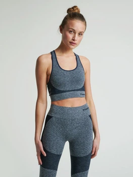 Спортивний топ борцівка для жінки Hummel BEECOOL 211603 XS сірий