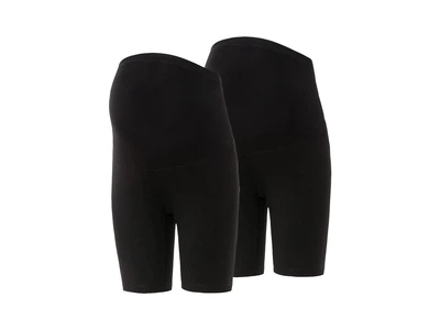 Шорты велосипедки для беременных набор 2 шт. для женщины Esmara LYCRA® 442778 S Черный
