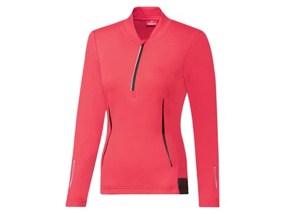 Велокофта-реглан на микрофлисе для женщины Crivit Dope Dyed 379788 S Розовый