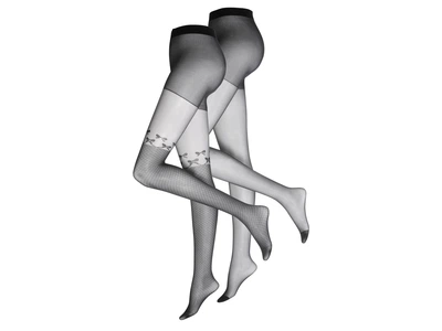 Колготки 60 Den набір 2 пари для жінки Esmara LYCRA® 435610-2 M чорний