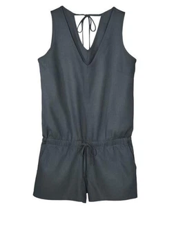 Комбинезон из смеси льна и вискозы для женщины Esmara LIDL 296423 38(S) Синий