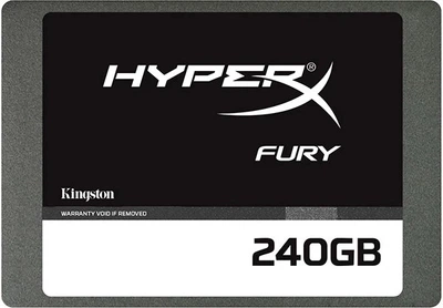 SSD диск Kingston HyperX Fury 240GB 2.5" SATAIII MLC (SHFS37A/240G) (б/в)
