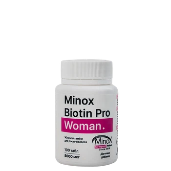 Вітаміни жіночі MinoX Biotin Pro Woman