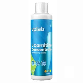 Карнітин рідкий VPLab L-Carnitine Concentrate смак тропічні фрукти 500 мл