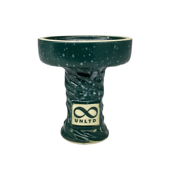 Глиняная чаша для кальяна UNLTD Phunnel Green Nephrite