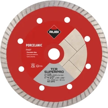 Tarcza diamentowa Rubi Turbo Pro 125 x 1.4 x 22.23 mm (8413797319736)