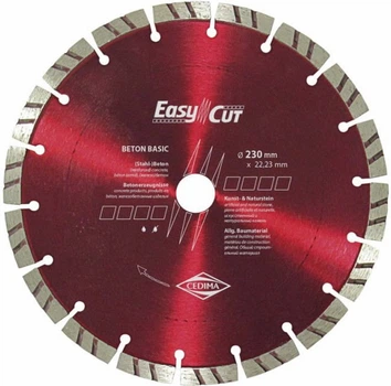 Алмазний диск Cedima Segmental Cutting Blade 230 x 3 x 22.23 мм (4023138127193)
