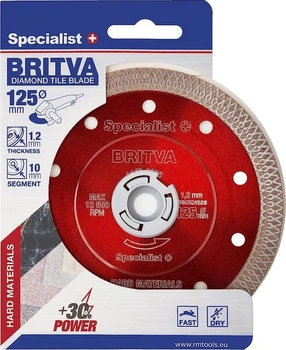 Алмазний диск Specialist+ Britva 125 x 1.3 x 22 мм (4773005141257)