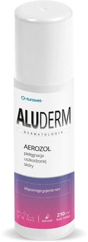 Spray do pielęgnacji skóry Eurowet Aluderm u psów i kotów 200 ml (5907785440043)
