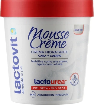 Крем-мусс для тела с мочевиной - Lactovit Lactourea Mousse Creme 400ml (992935-980152679-2)