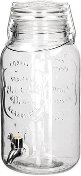 Диспенсер для напоїв Orion з краном скляний 4 л (8592381132262)