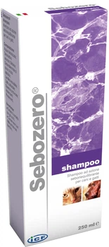 Szampon przeciwłojotokowy Geulincx Sebozero dla psów i kotów 250 ml (8009722000147)