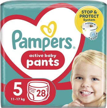 Pieluchomajtki Pampers 5 Junior 12 - 17 kg 28 szt (8006540069714)
