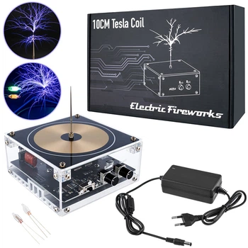 Музична котушка Тесла з Bluetooth, трансформатор генератор блискавок, Tesla Coil 10 (2341129)