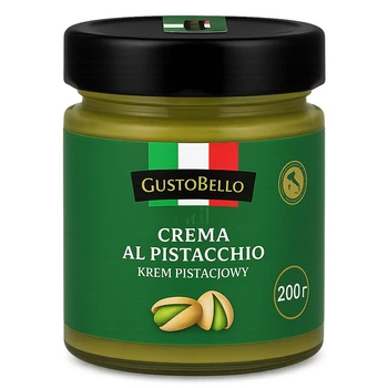 Паста Фісташкова (45% Фісташок) Gusto Bello Crema al Pistacchio 200 г