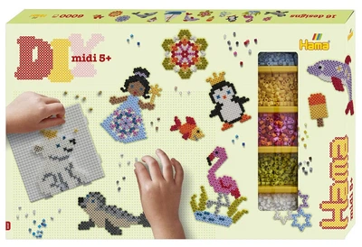 Набір термомозаїки Hama Midi Giant Gift Box 6000 шт (5699670) (28178030476)