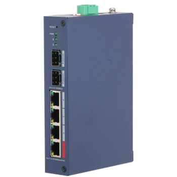 Комутатор 6 портів керований Dahua DH-CHS4206-4ET-90 PoE