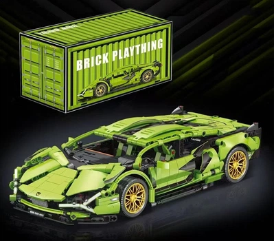 Конструктор гоночний автомобіль Lamborghini машина для хлопчиків 1280 деталей (932)