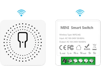 Розумний перемикач-реле 16А WiFi Tuya mini (2000220284813)