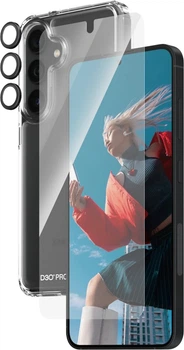 Etui Panzer Glass Bundle 3in1 do Samsung Galaxy S24 + Screen Protector Transparent (5711724212109)