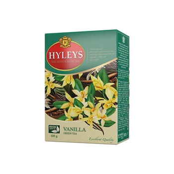 Чай зеленый Hyleys Ваниль крупнолистовой 100 г (4791045026211)
