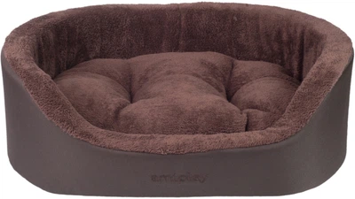 Legowisko dla psów Amiplay Aspen Elipsa S Brązowe (5907563245693)