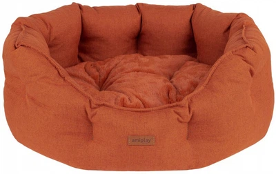 Legowisko dla psów Amiplay Como Colosseum S Pomarańczowe (5907563312364)