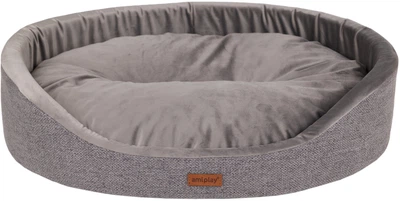 Legowisko dla psów Amiplay Siena owalne L Szare (5907563299207)