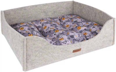 Лежак для собак Amiplay Hygge Sofa 2в1 L Бежевий (5907563303010)