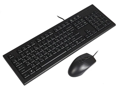 Комплект (клавіатура, миша) A4Tech KR-8572 Black