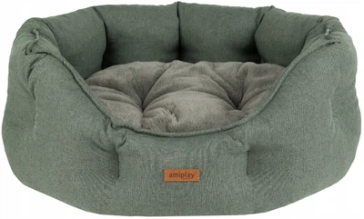 Лежак для собак Amiplay Como Colosseum S Зелений (5907563312340)