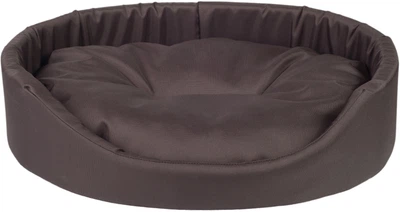 Legowisko dla psów Amiplay Basic owalne L Brązowe (5907563246287)