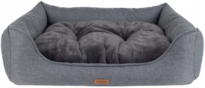 Legowisko dla psów Amiplay Como Sofa L Grafitowe (5907563312265)