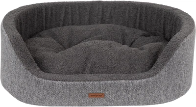 Legowisko dla psów Amiplay Malmo Elipsa L Szare (5907563299337)