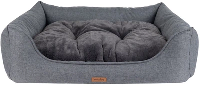 Legowisko dla psów Amiplay Como Sofa M Grafitowe (5907563312203)