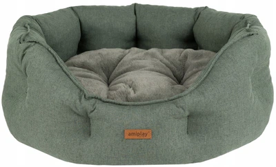 Legowisko dla psów Amiplay Como Colosseum M Zielone (5907563312401)