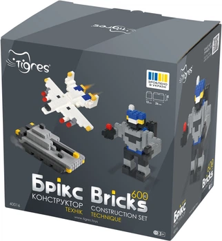 Конструктор Tigres Bricks Техник 600 элементов (40016 Tigres)