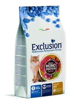 Exclusion Cat Sterilized Beef корм для стерилизованных кошек с говядиной 1,5 кг