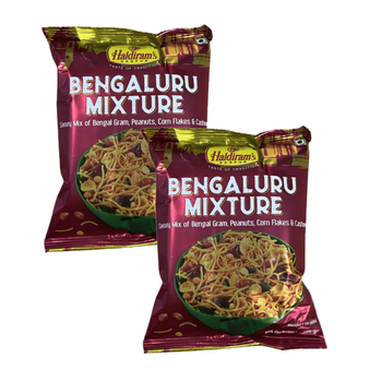 Снек Смесь Бенгалура Bengaluru Mixture (Промо-набор 2х150г) Haldiram's 8904004420371-1