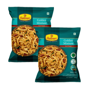 Снек Золотая смесь Golden Mixture (Промо-набор 2х200г) Haldiram's 8904004417531-1